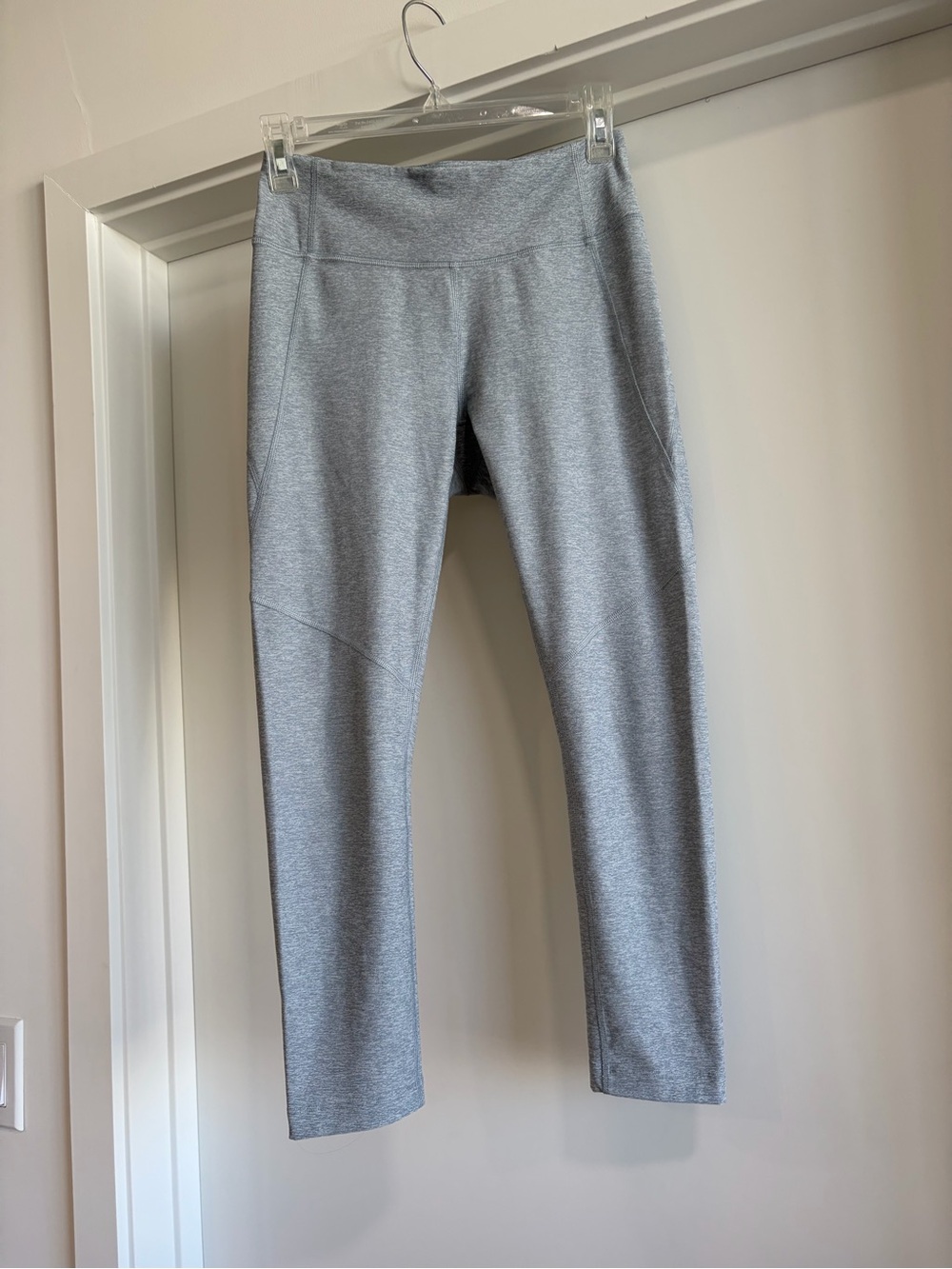 Outdoor Voices Gray/Blue High-Rise Leggings